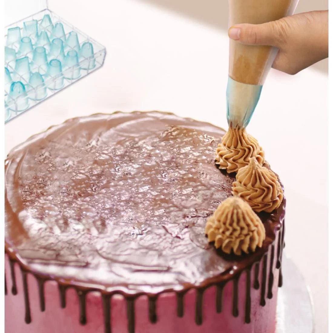JA521 Vogue Cake Decorating Tips Polycarbonate (Set 24)