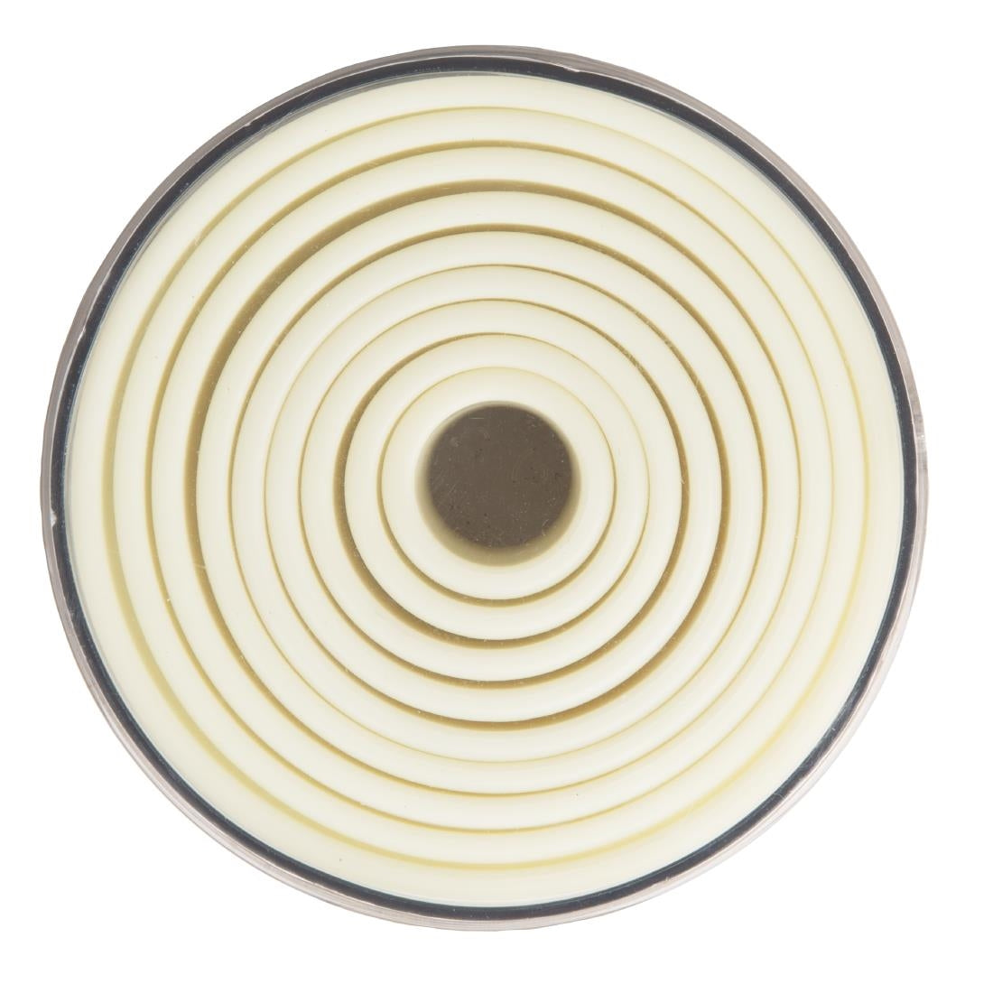 JA522 Vogue Plain Round Nylon Pastry Cutters (Pack 9)