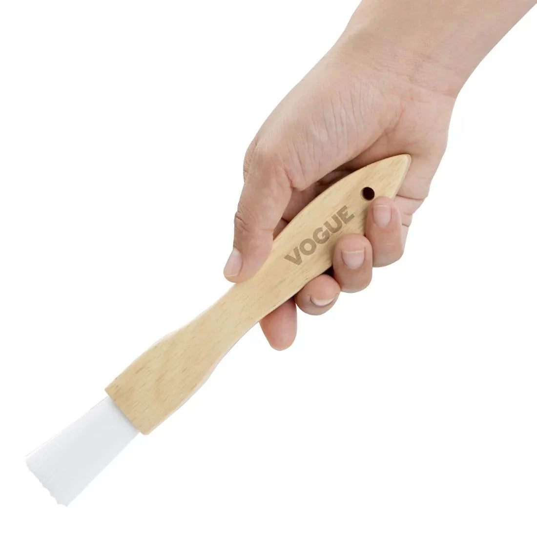 JA526 Vogue Wooden Handle Pastry Brush - 25mm