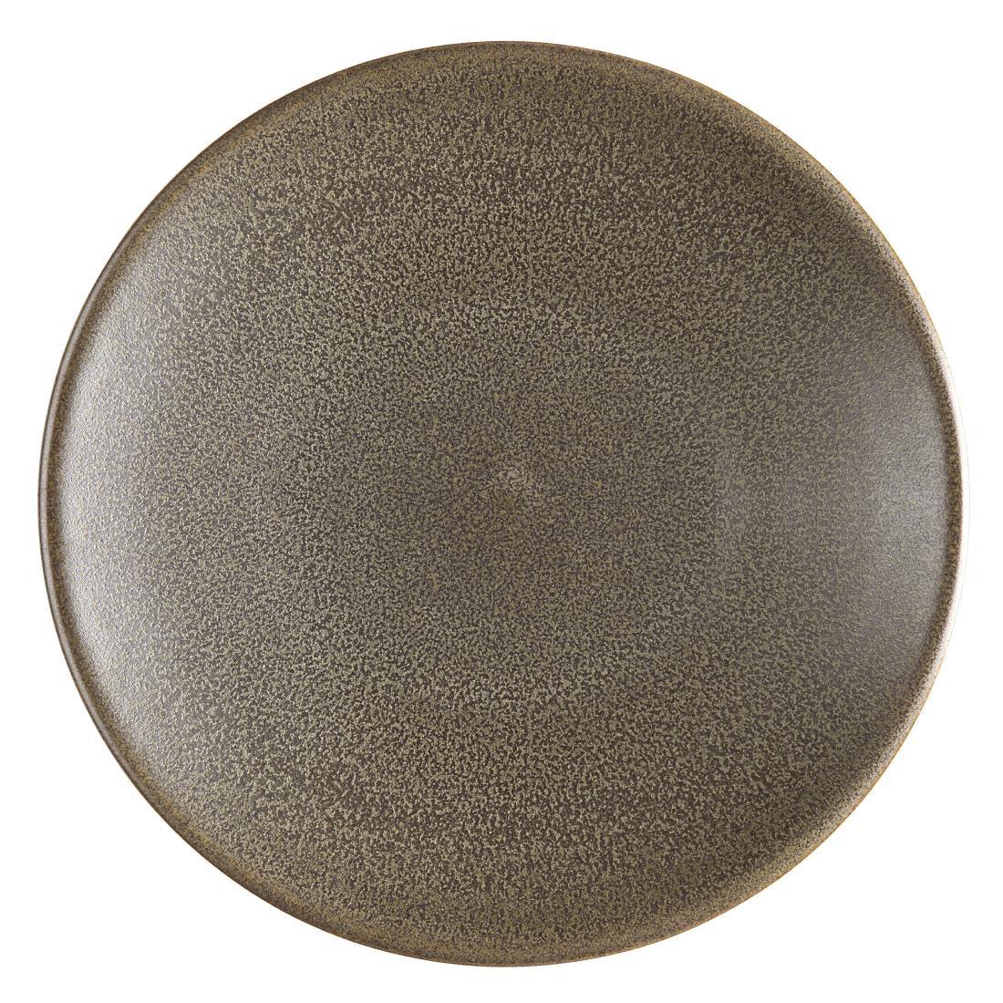 JA552 Olympia Ember Mahogany Coupe Plate - 180mm 7" (Box 6)