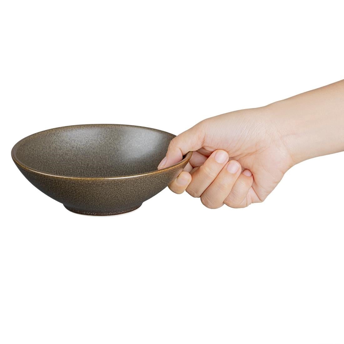 JA553 Olympia Ember Mahogany Coupe Bowl - 152x48mm 6" (Box 6)