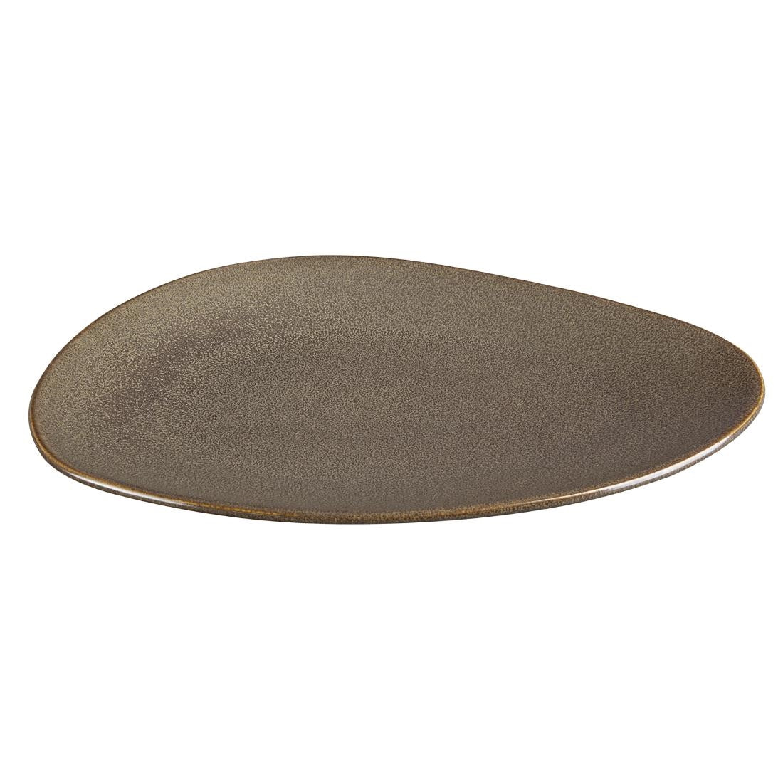 JA556 Olympia Ember Mahogany Triangle Plate - 308x255mm 12" (Box 4)