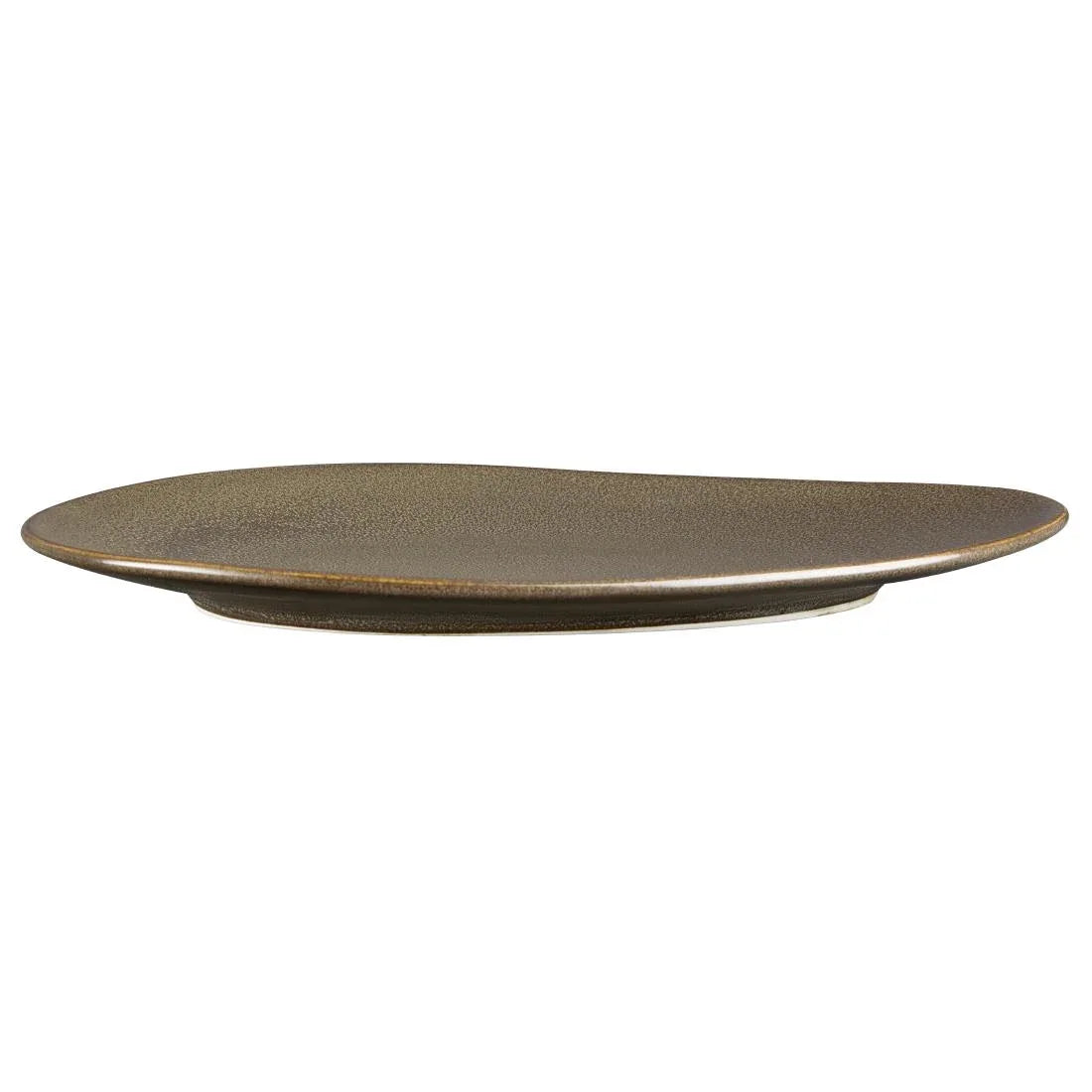 JA556 Olympia Ember Mahogany Triangle Plate - 308x255mm 12" (Box 4)