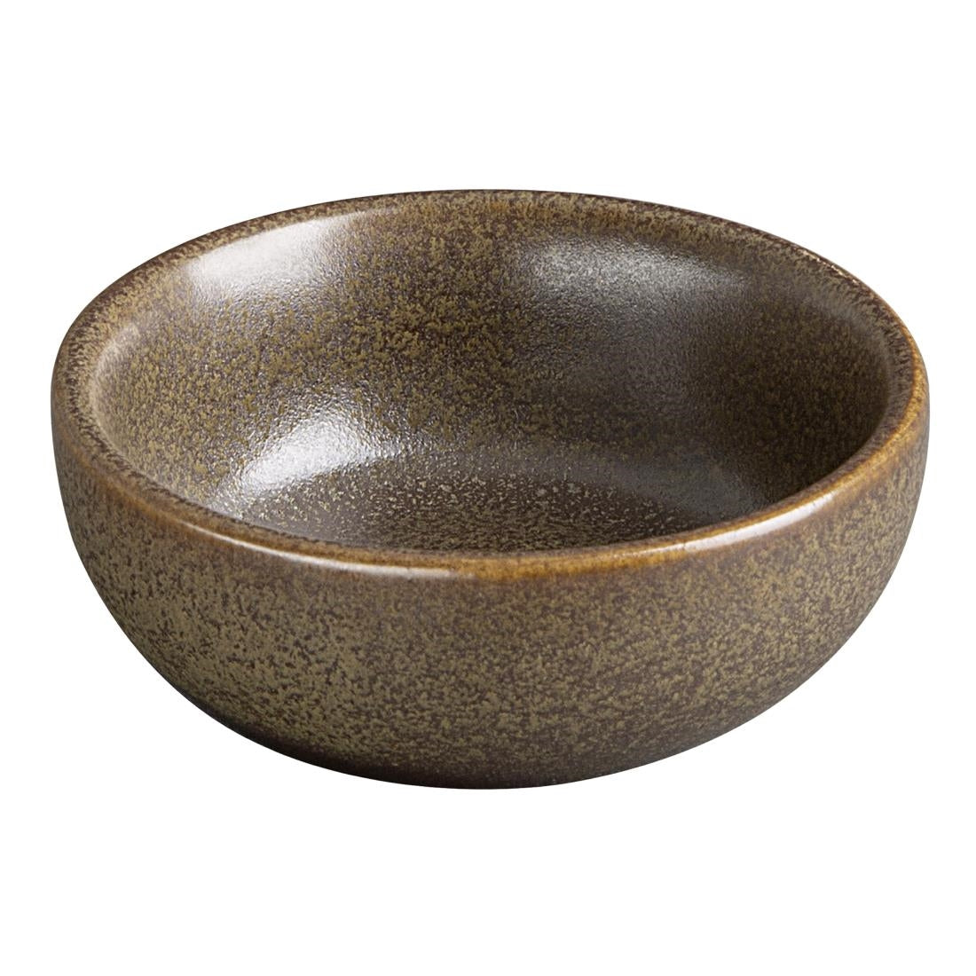 JA557 Olympia Ember Mahogany Dipping Dish - 78mm 3" (Box 8)