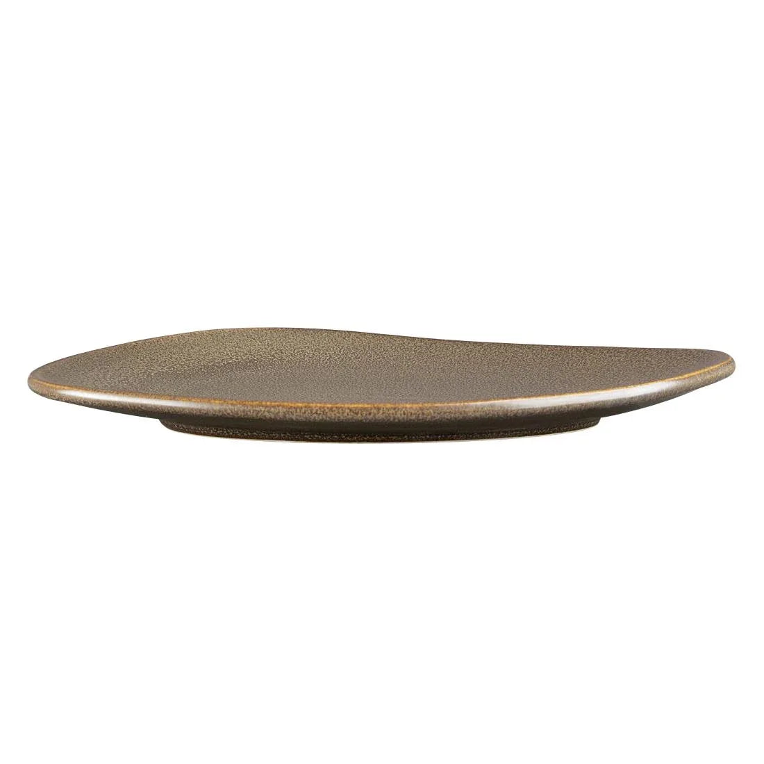 JA558 Olympia Ember Mahogany Triangle Plate - 250x207mm 10" (Box 6)