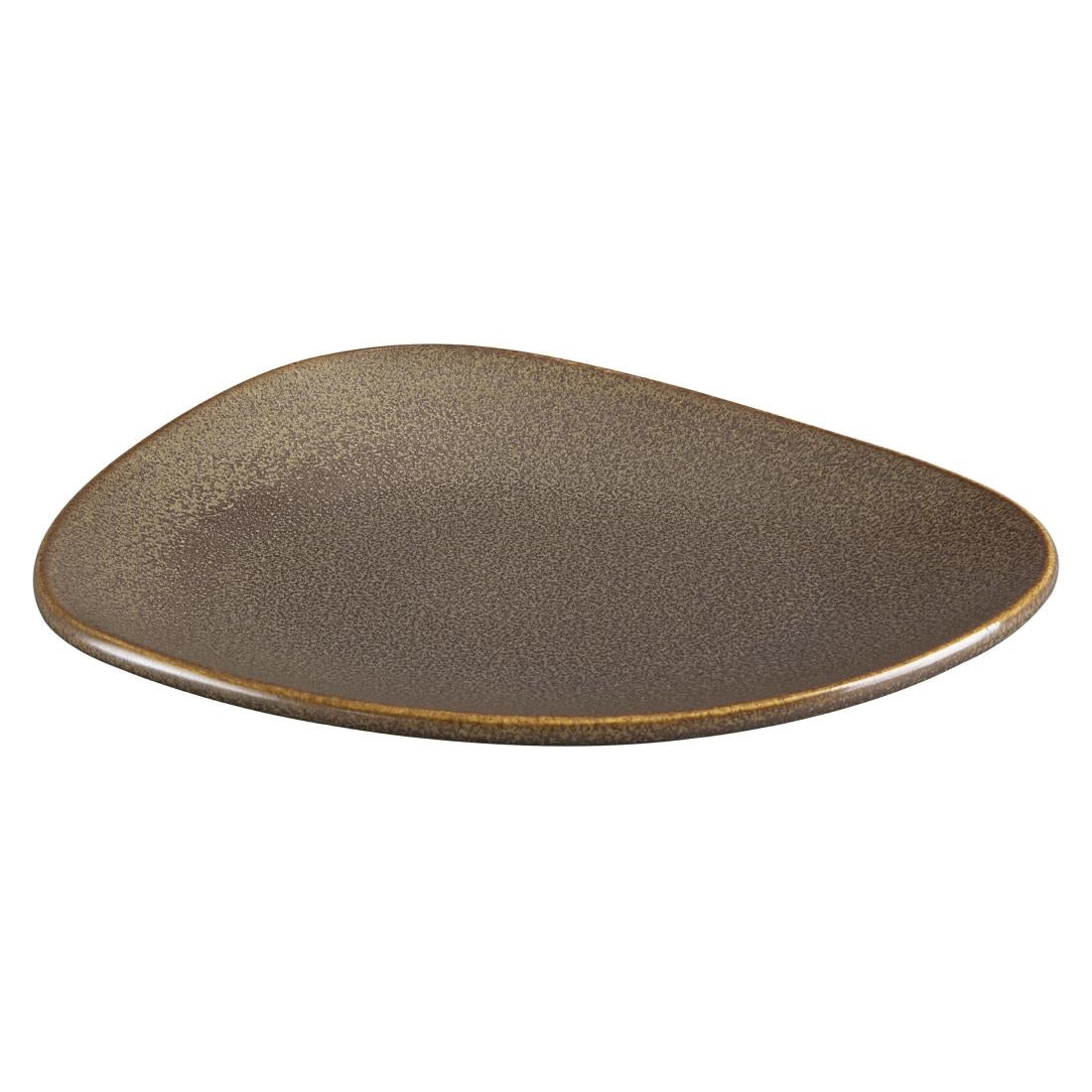 JA559 Olympia Ember Mahogany Triangle Plate - 190x160mm 7 1/2" (Box 6)