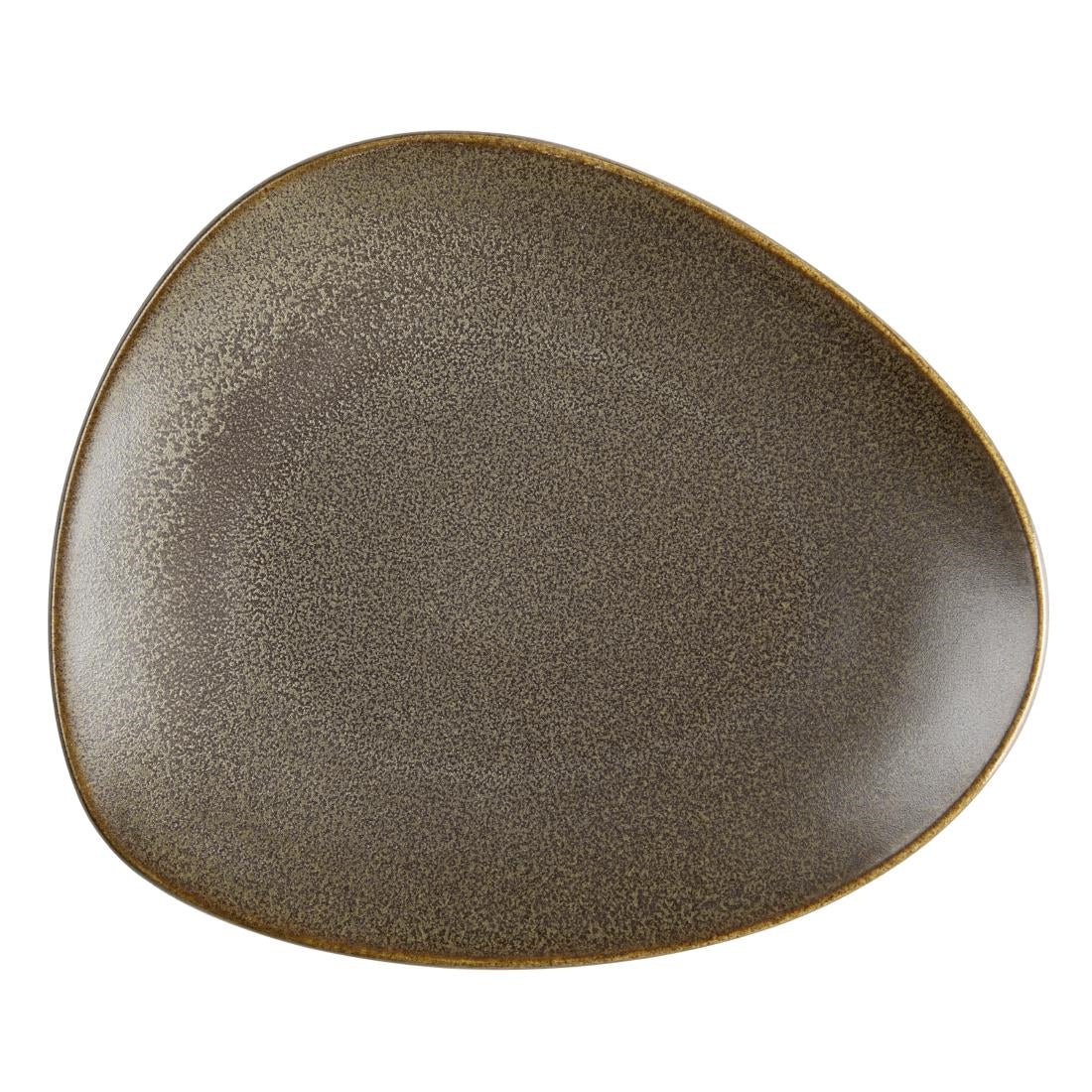 JA559 Olympia Ember Mahogany Triangle Plate - 190x160mm 7 1/2" (Box 6)