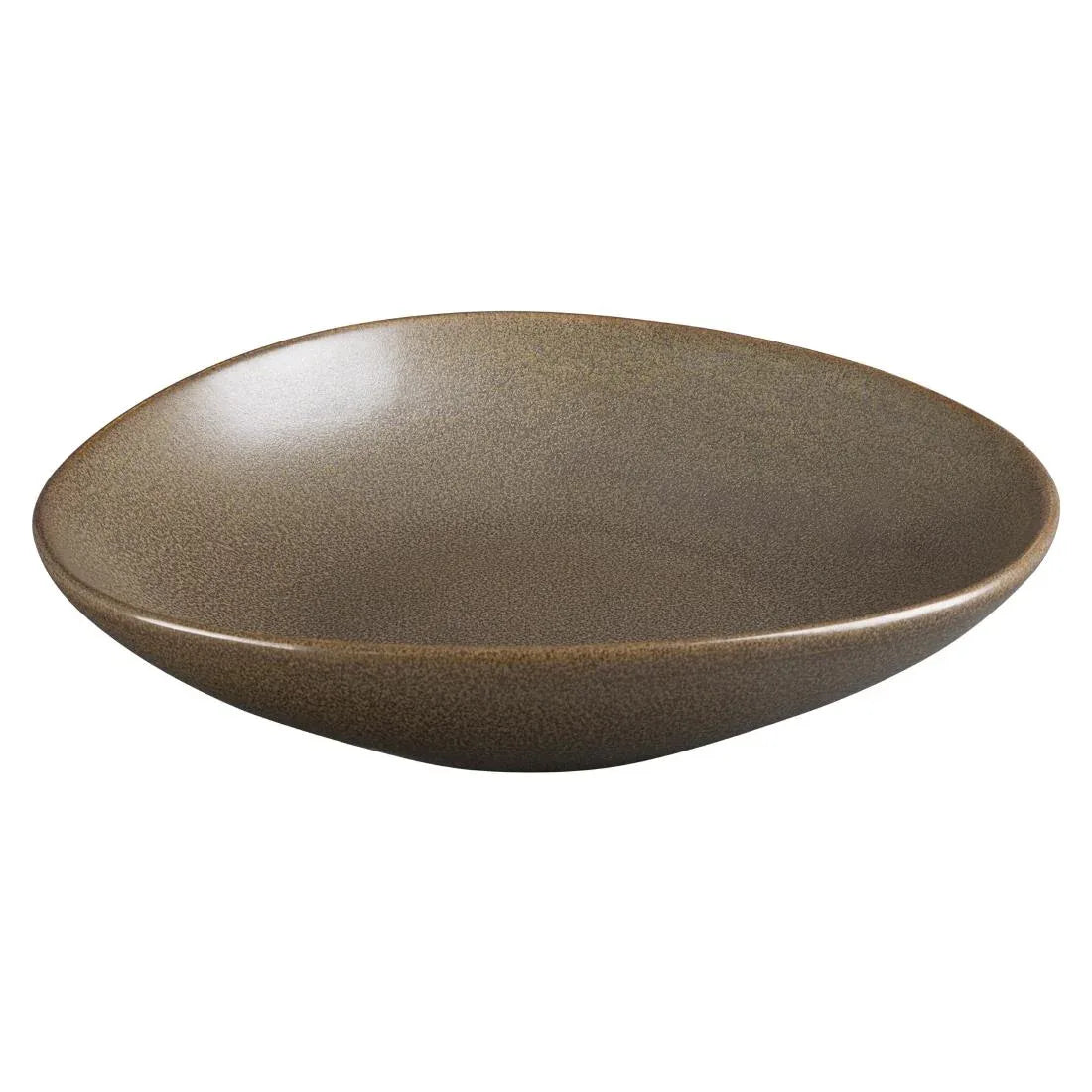 JA560 Olympia Ember Mahogany Triangle Bowl - 245x220mm 9 1/2" (Box 4)