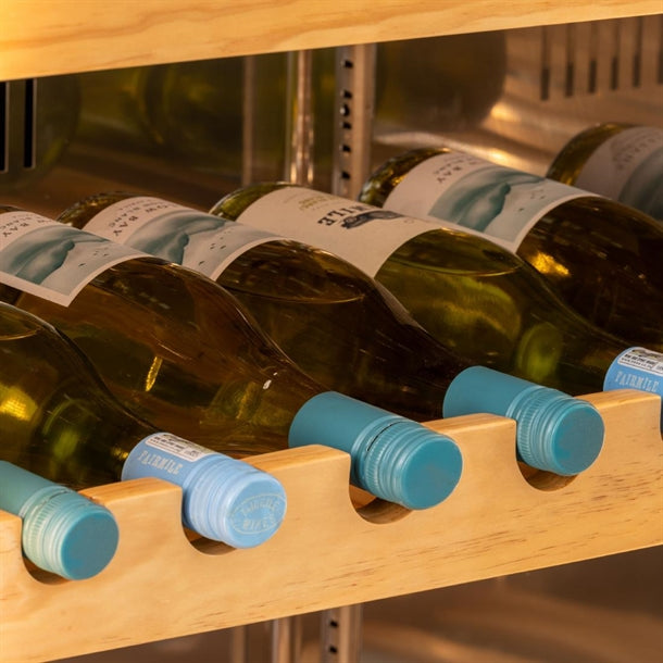 JA577 Infrico Upright Single Door Wine Storage Cabinet (90 Bottles)