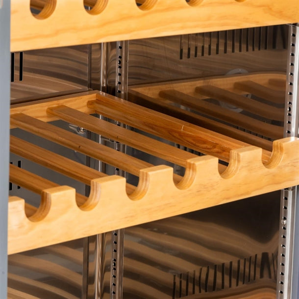 JA577 Infrico Upright Single Door Wine Storage Cabinet (90 Bottles)