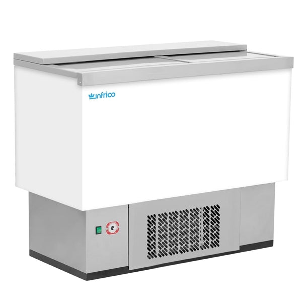 JA582 Infrico White Steel Bottle Well 180 IN-EFP1000WH