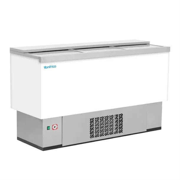 JA584 Infrico White Steel Bottle Well 270 IN-EFP1500WH