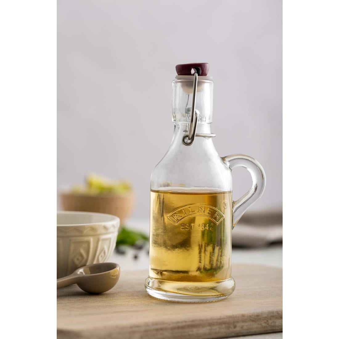 JA602 - Kilner Handled Clip Top Bottle 200ml