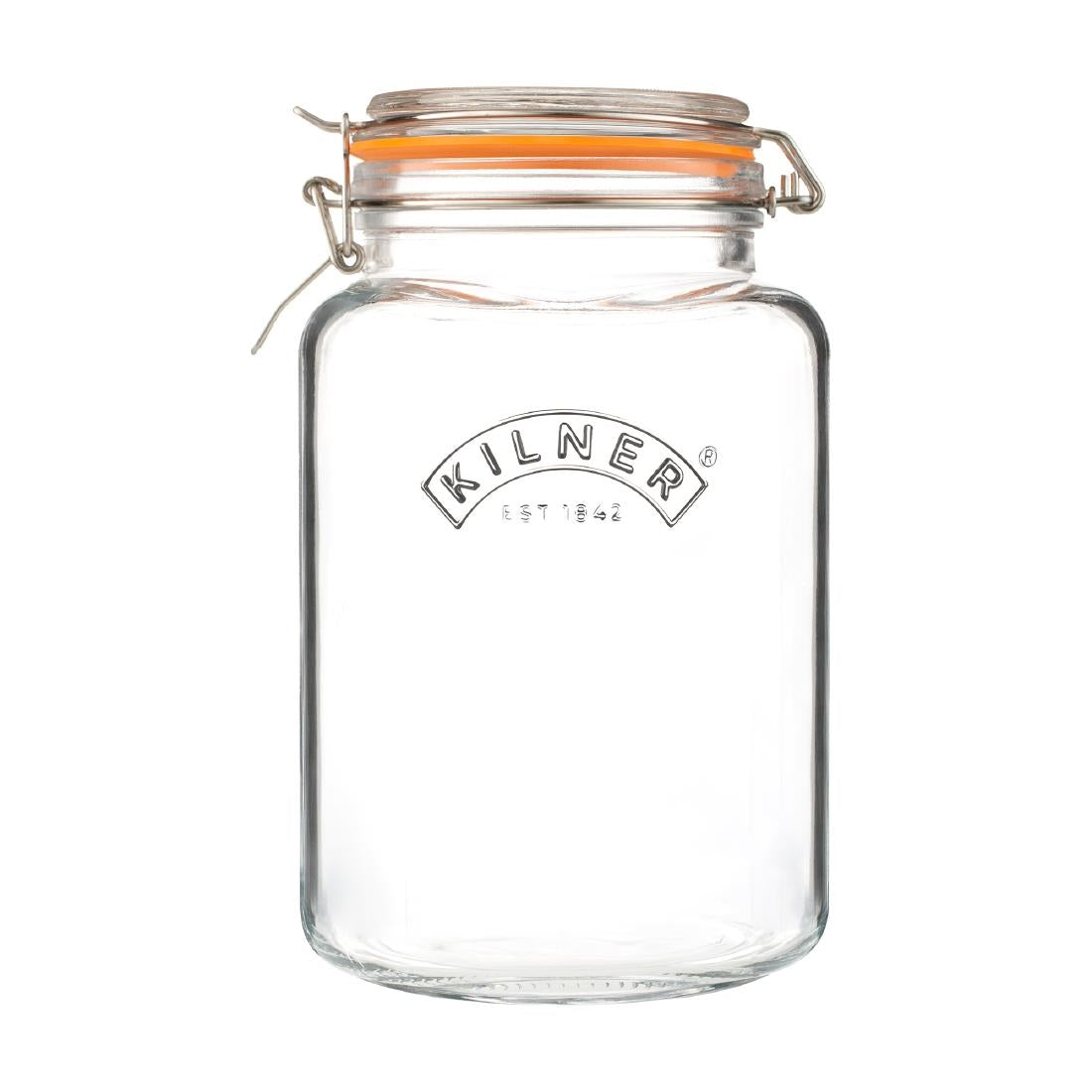 JA613 - Kilner Clip Top Square Jar 3Ltr
