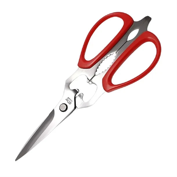 JA640 Silky Japanese Chef Scissors Red 216mm