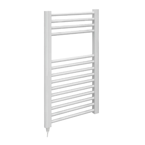 JA696 Kudox White Electric Towel Rail - 150W