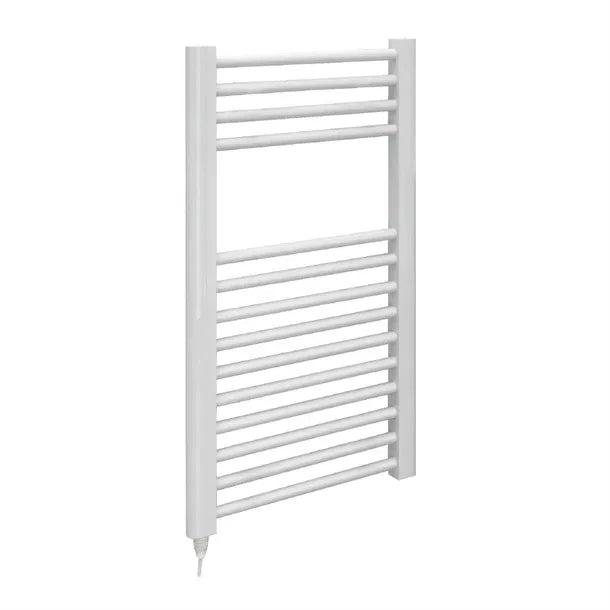 JA696 Kudox White Electric Towel Rail - 150W