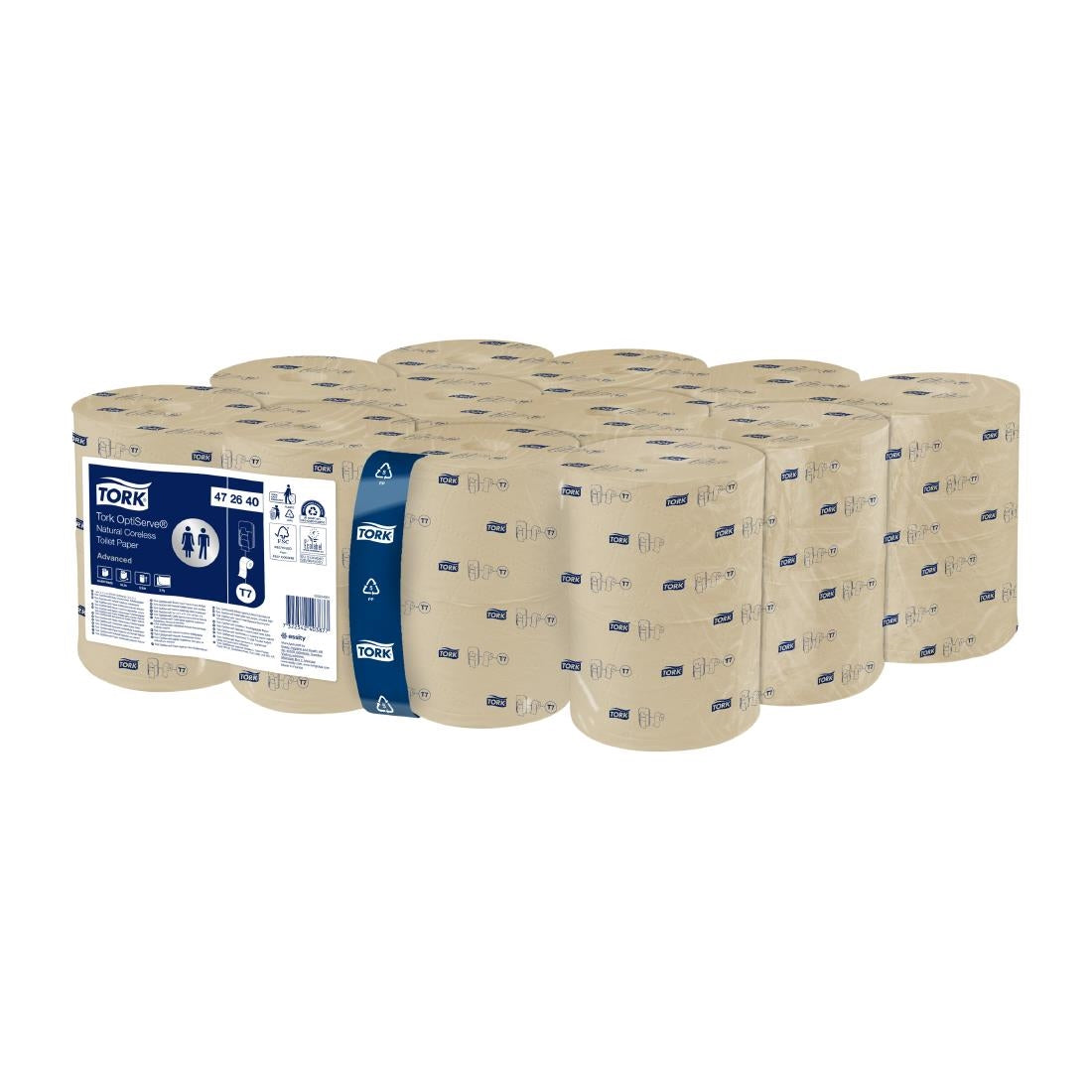 JA855 Tork OptiServe NATURAL Corelss Toilet Paper - 2ply (24 Rolls)