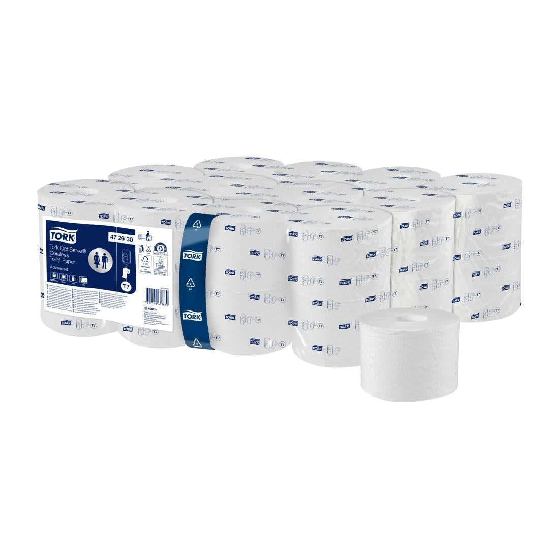 JA856 Tork OptiServe Coreless Toilet Paper - 2ply (24 Rolls)