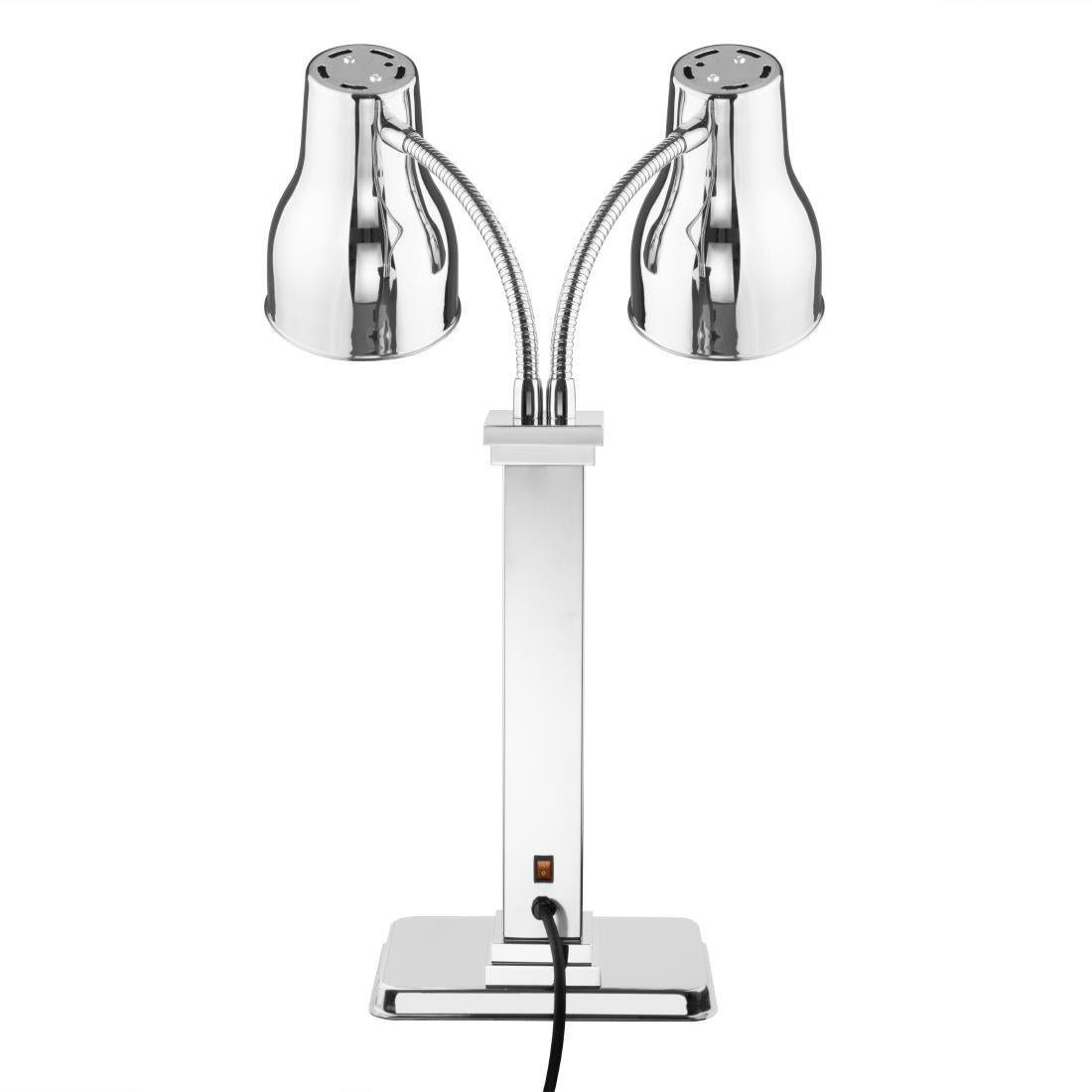 JA869 Double Food Warmer Heating Lamp – Stainless Steel