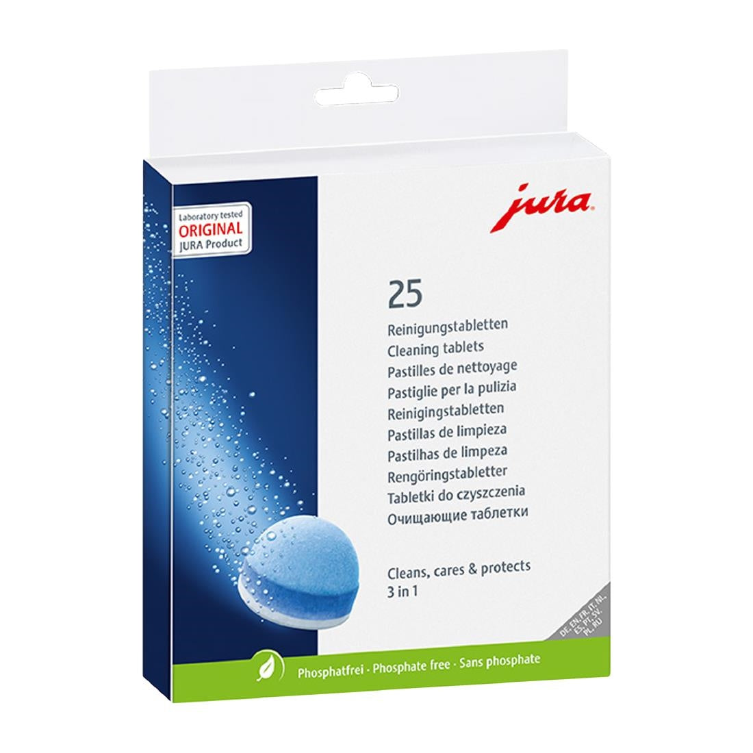 JA926 Jura 3-Phase Cleaning Tablets (Pack 25)