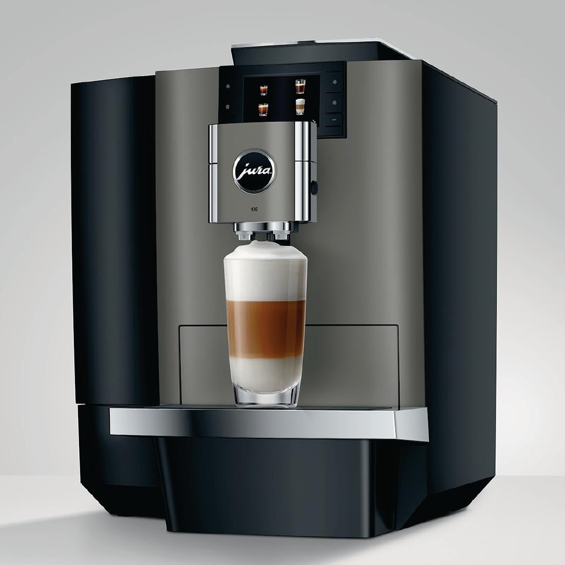 JA940 JURA Coffee Machine X10 Dark Inox