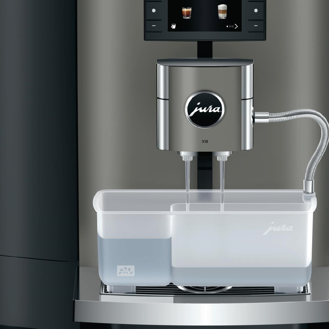 JA940 JURA Coffee Machine X10 Dark Inox