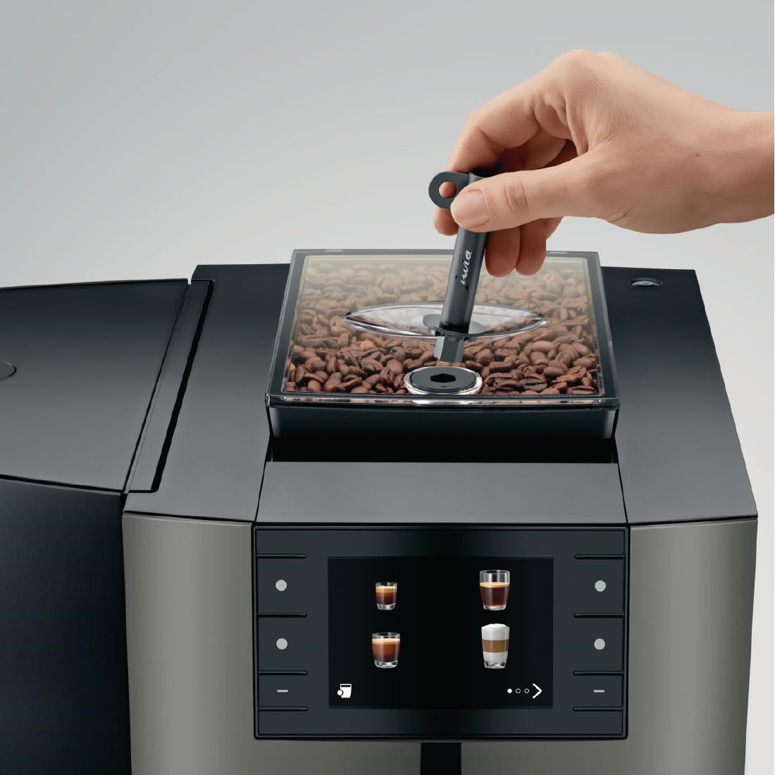 JA940 JURA Coffee Machine X10 Dark Inox