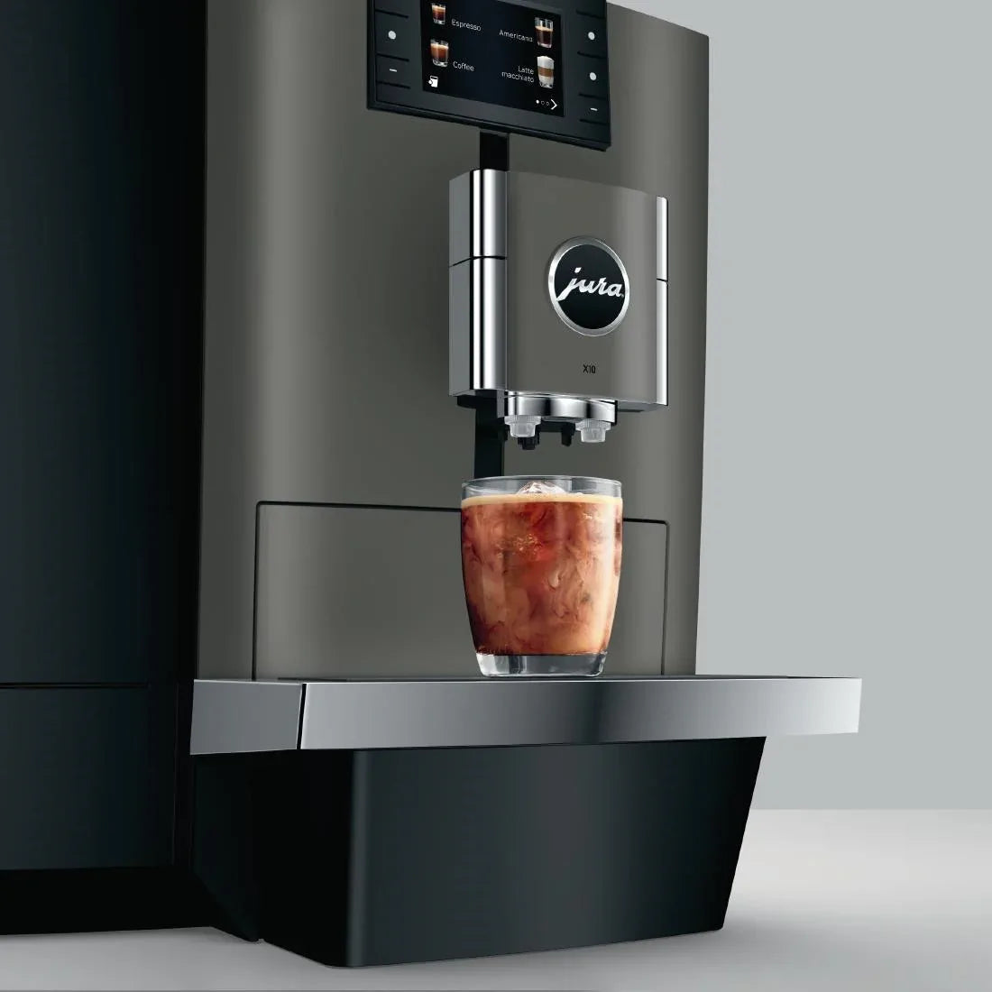 JA940 JURA Coffee Machine X10 Dark Inox