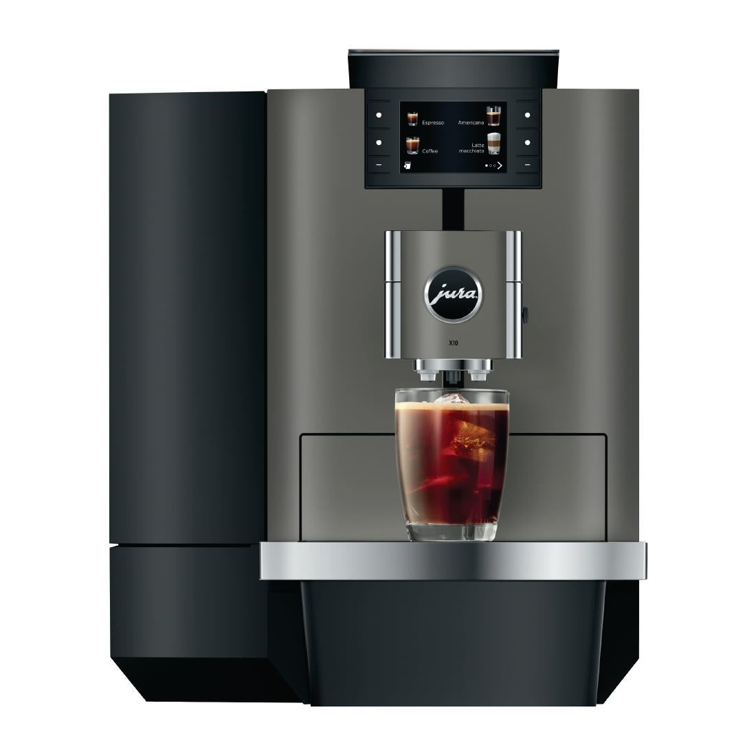 JA940 JURA Coffee Machine X10 Dark Inox