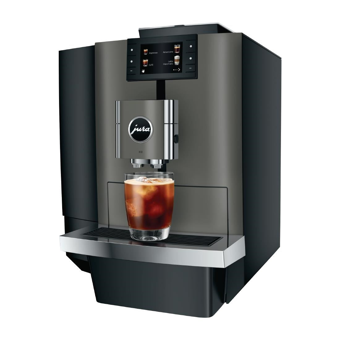 JA940 JURA Coffee Machine X10 Dark Inox