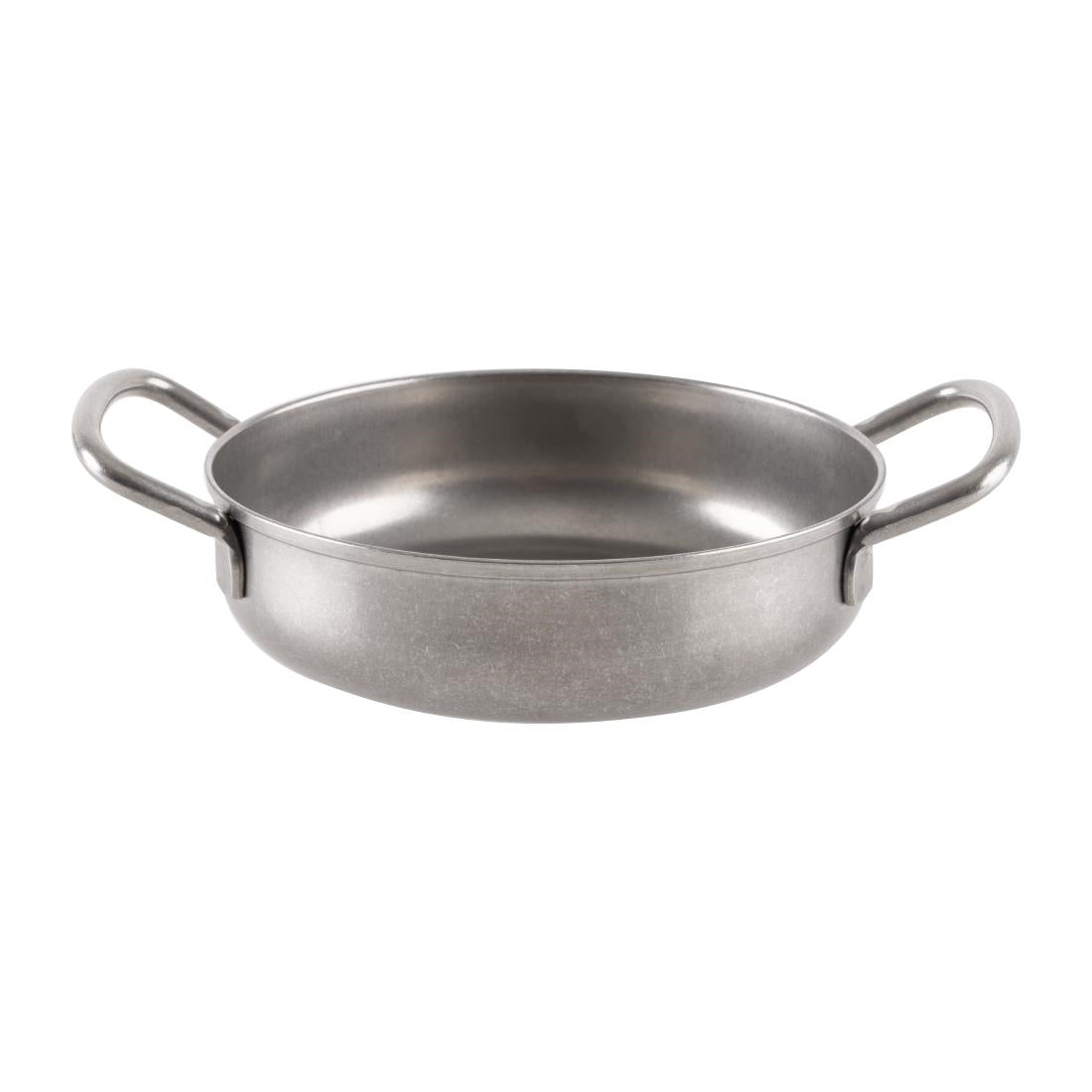 JA955 Olympia Table Presentation Vintage Double Handle Dish Stainless Steel - 125mm