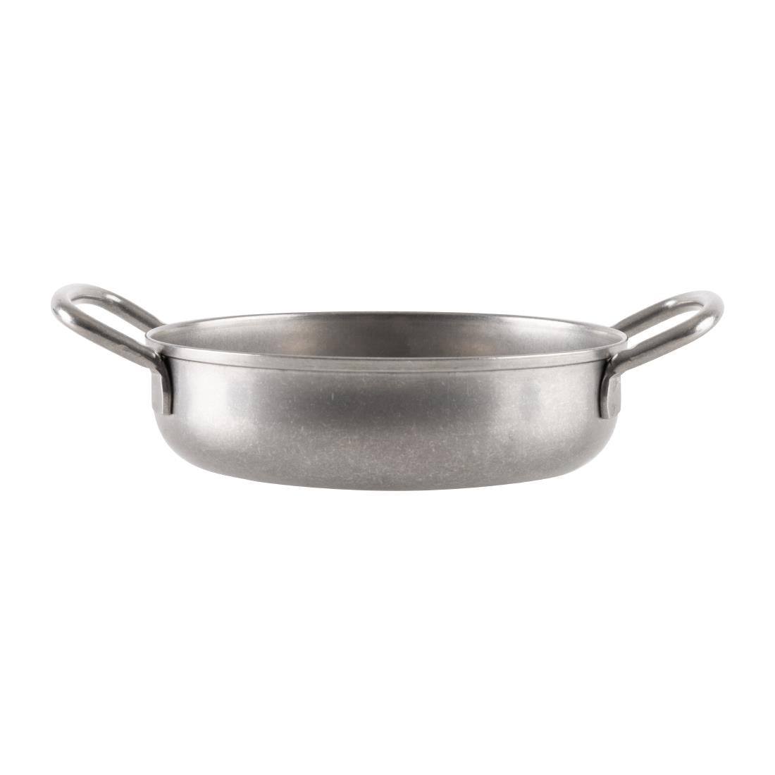 JA955 Olympia Table Presentation Vintage Double Handle Dish Stainless Steel - 125mm