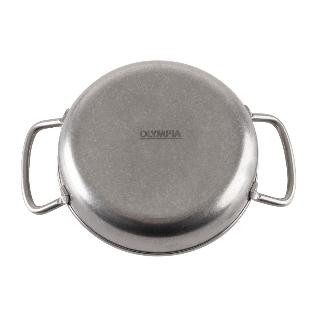 JA955 Olympia Table Presentation Vintage Double Handle Dish Stainless Steel - 125mm