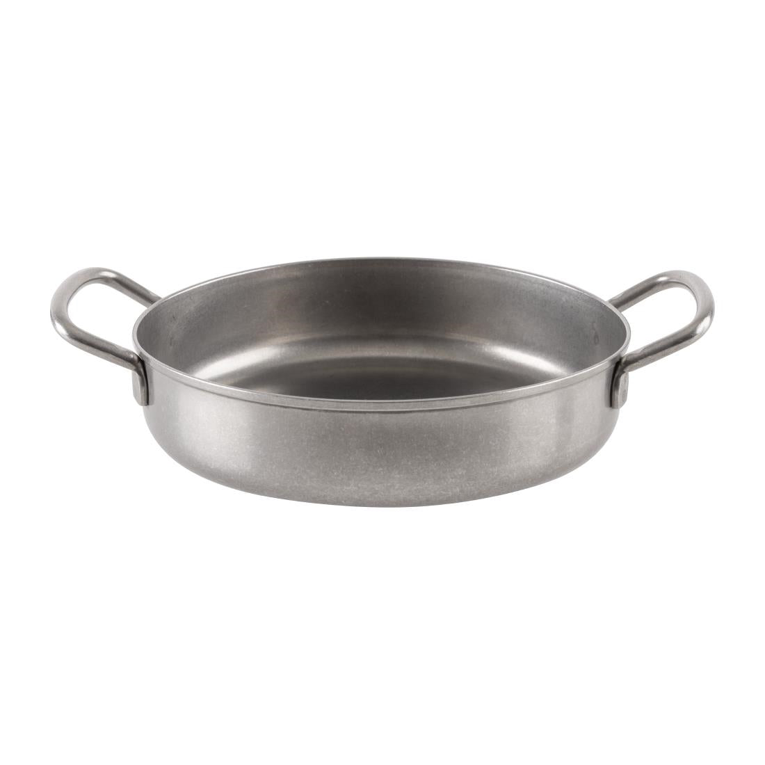 JA956 Olympia Table Presentation Vintage Double Handle Dish Stainless Steel - 150mm