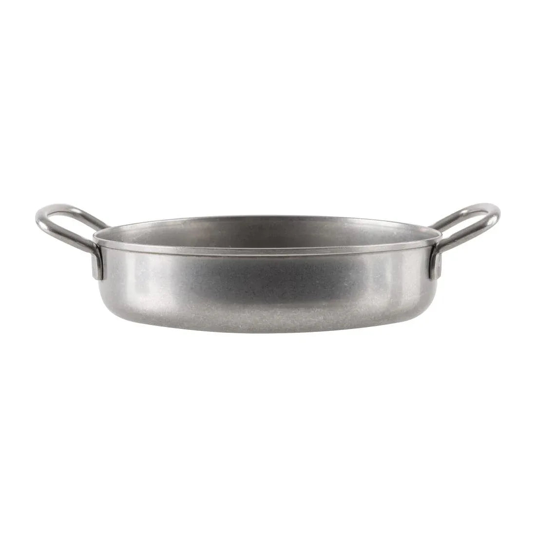 JA956 Olympia Table Presentation Vintage Double Handle Dish Stainless Steel - 150mm