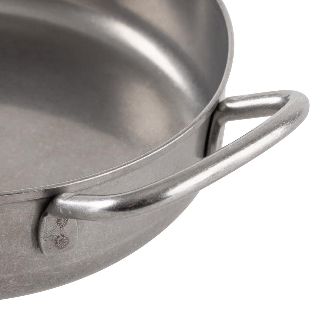 JA956 Olympia Table Presentation Vintage Double Handle Dish Stainless Steel - 150mm