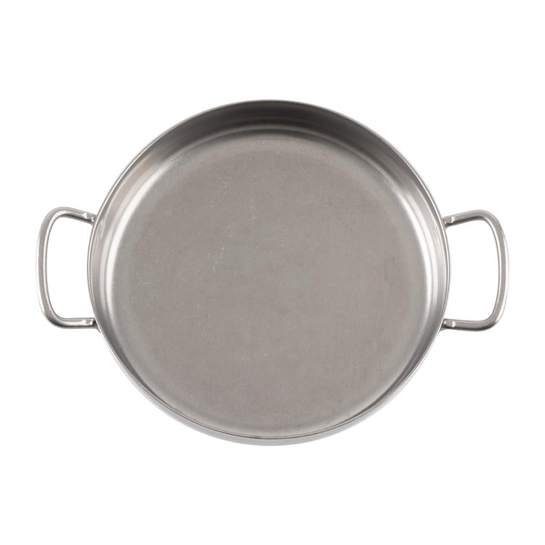 JA957 Olympia Table Presentation Vintage Double Handle Dish Stainless Steel - 180mm