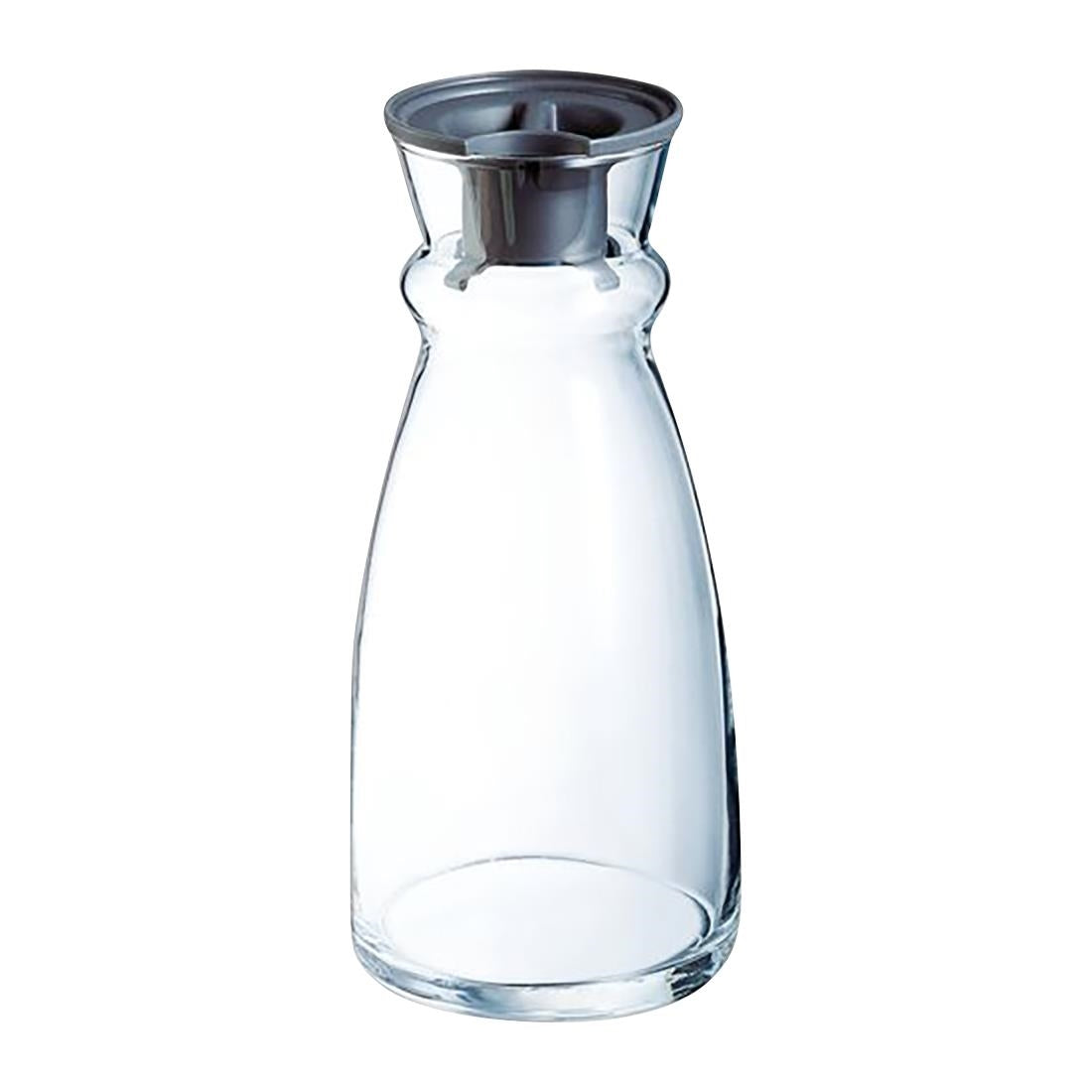 JB039 Arcoroc Fluid Carafe with Stopper 0.75Ltr (6 Pack)