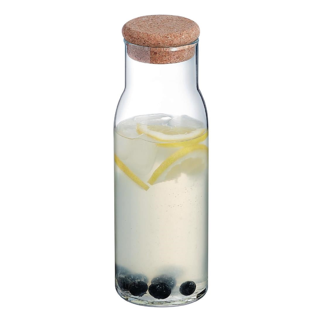 JB042 Luminarc Funambule Carafe with Cork Lid 1Ltr (6 Pack)
