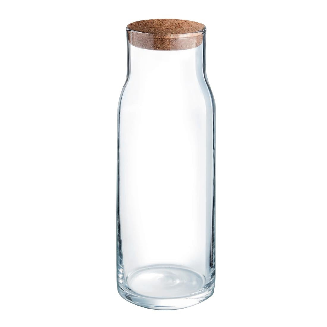 JB042 Luminarc Funambule Carafe with Cork Lid 1Ltr (6 Pack)