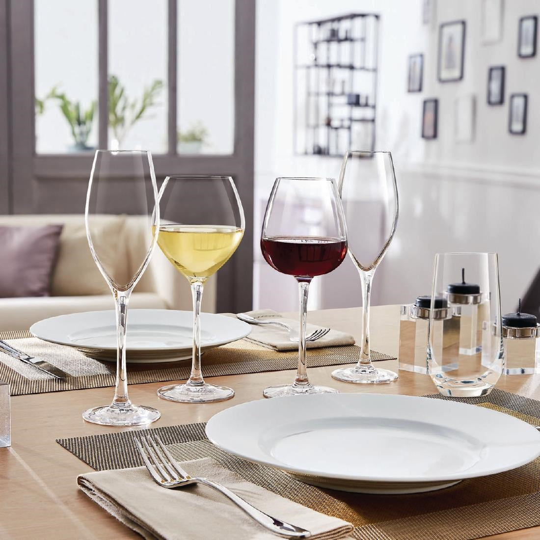 JB054 Cristal d'Arques Wine Emotions Red Wine - 350ml (8 Pack) (B2B Pack)