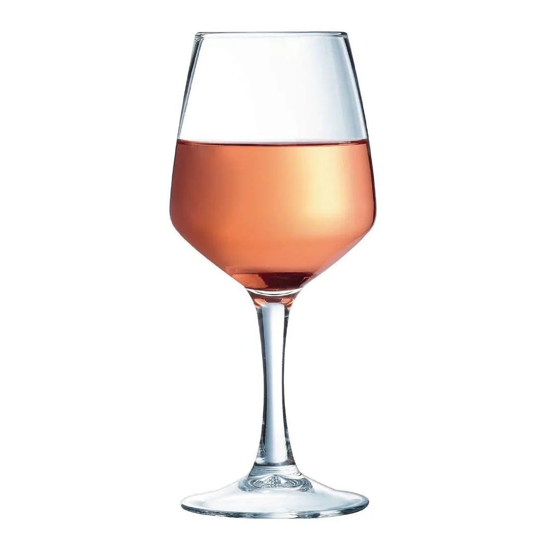 JB062 Arcoroc Lineal Wine Glasses 250ml LUKCA-NI at 175ml (24 Pack)