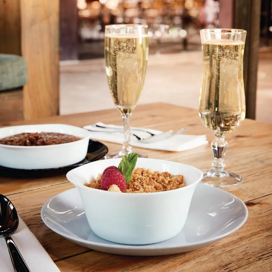 JB065 Arcoroc Normandie Flutes 145ml (48 Pack)