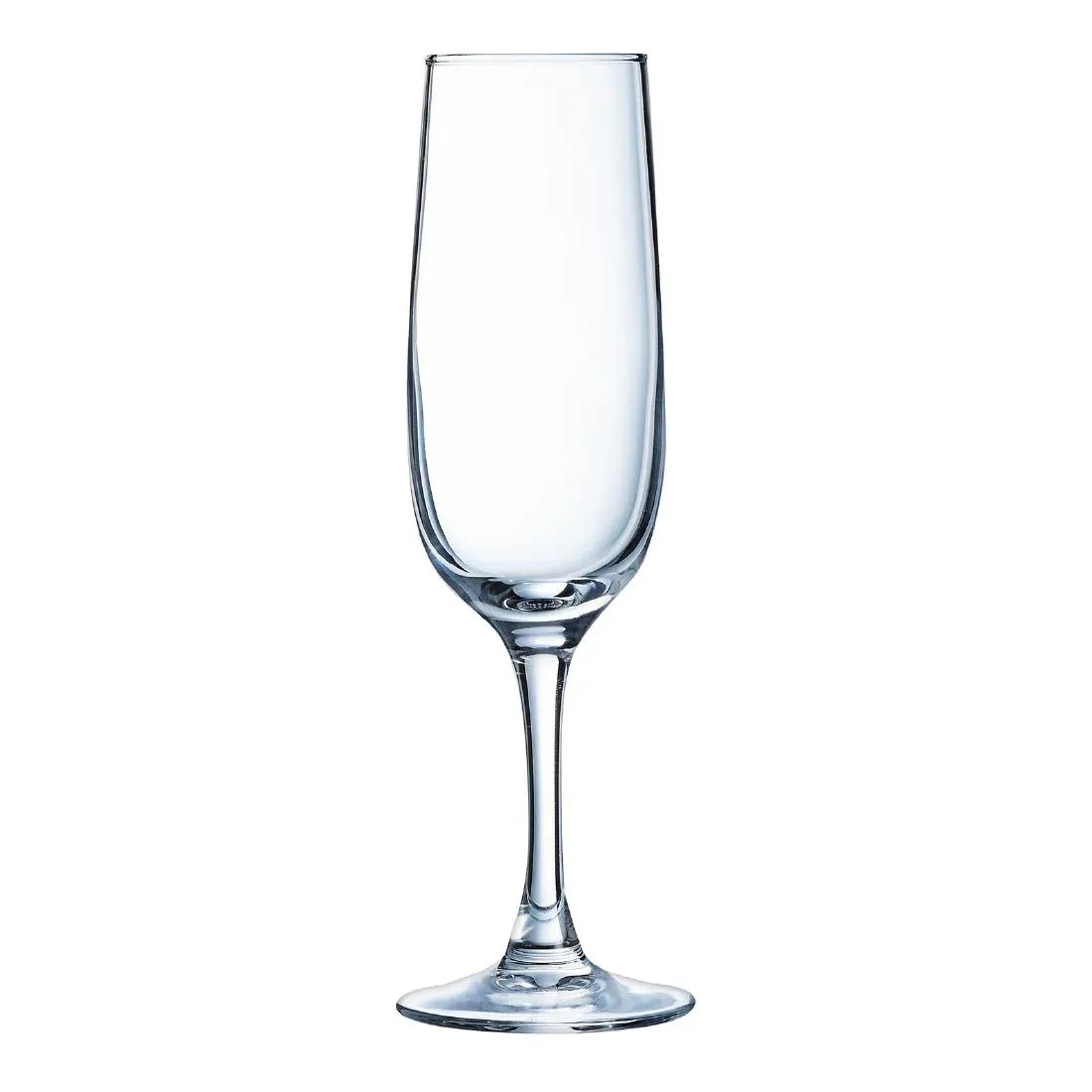 JB068 Arcoroc Elisa Flutes 170ml LUKCA-NI at 125ml (24 Pack)