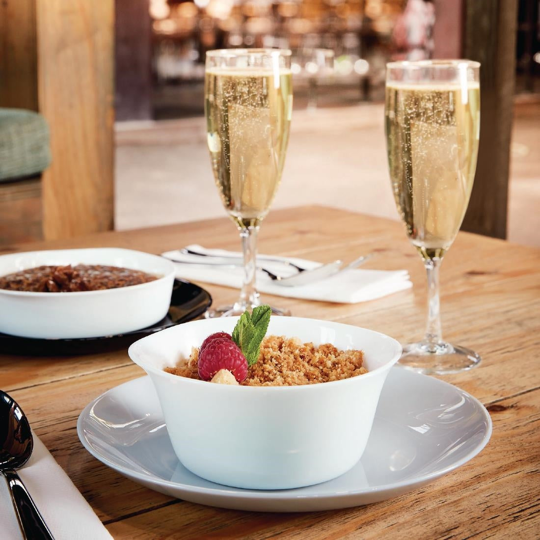 JB069 Arcoroc Elegance Flutes 100ml (12 Pack)