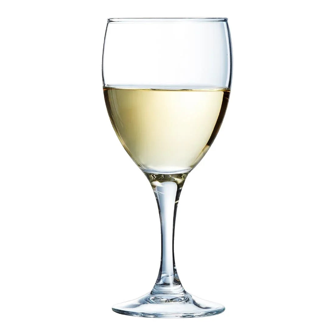 JB073 Arcoroc Elegance Wine Glasses 190ml LUKCA-NI at 125ml (12 Pack)