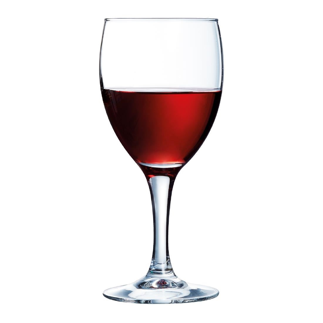 JB074 Arcoroc Elegance Wine Glasses 245ml LUKCA-NI at 175ml (12 Pack)