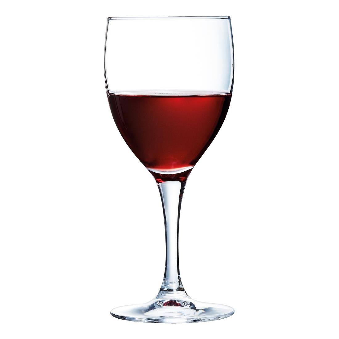 JB076 Arcoroc Elegance Wine Glasses 310ml LUKCA-NI at 250, 175 & 125ml (12 Pack)