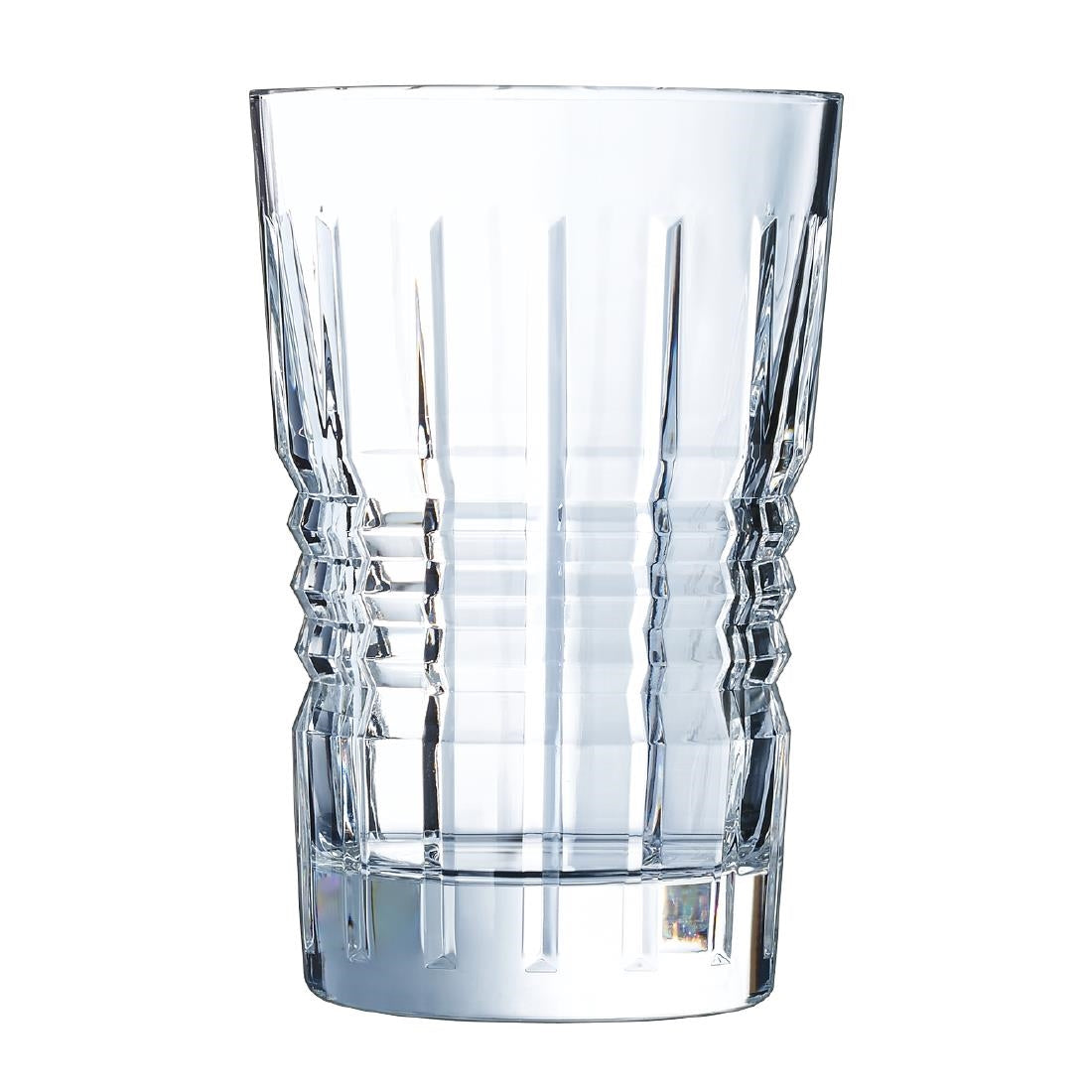 JB086 Arcoroc Old Square Hi Ball Glasses 360ml (12 Pack)